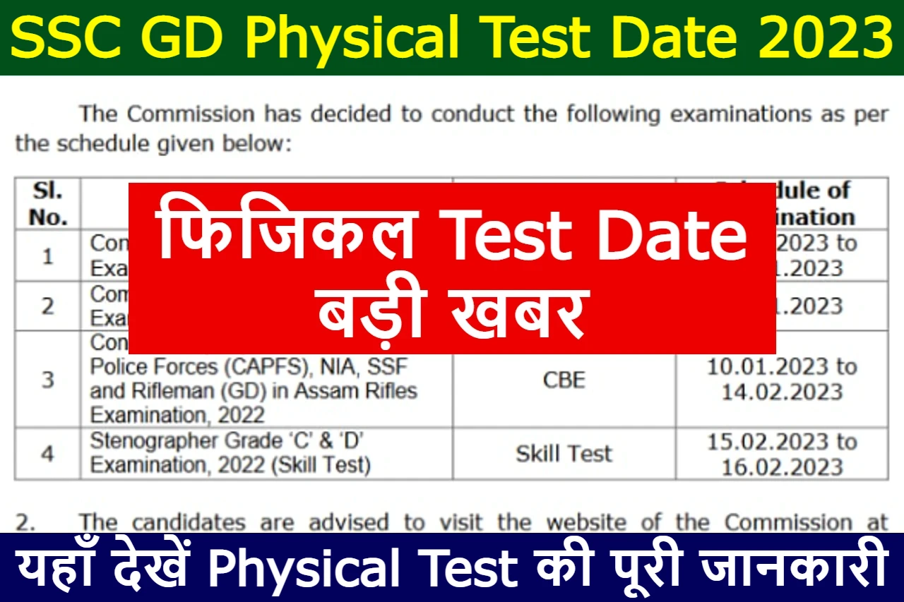 ssc-gd-physical-test-date